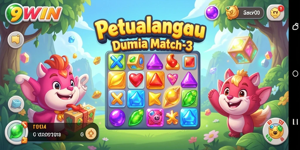 Gameplay seru <strong>9WIN</strong> dengan perpaduan warna yang menarik.