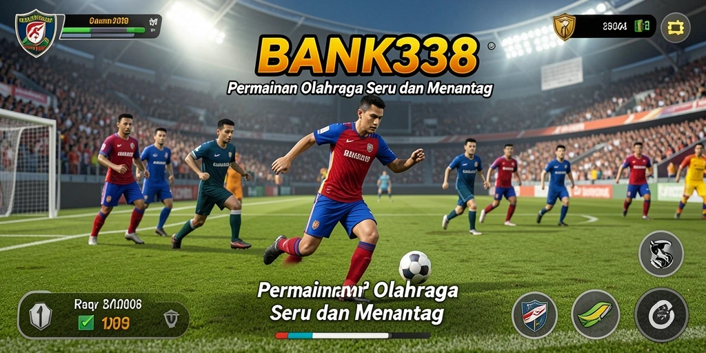 Tampilan gameplay seru dari BANK338 dengan berbagai cabang olahraga.
