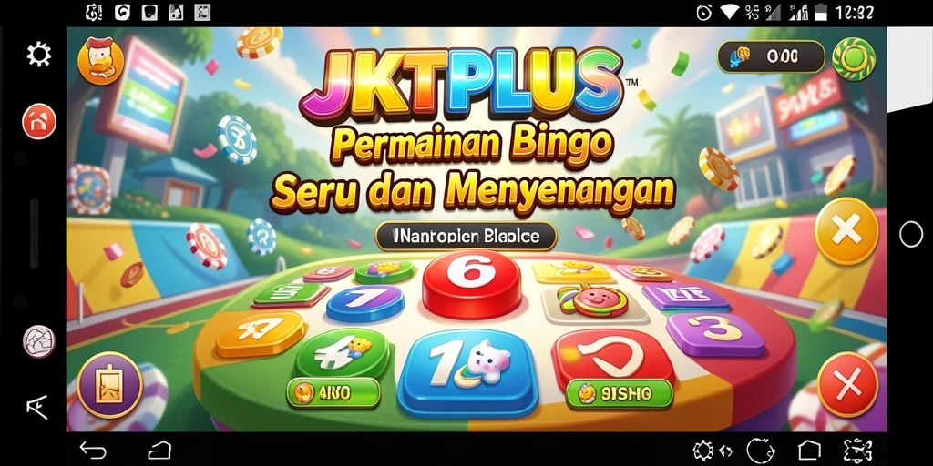 Tampilan gameplay seru dalam Bingo JKTPLUS yang interaktif.