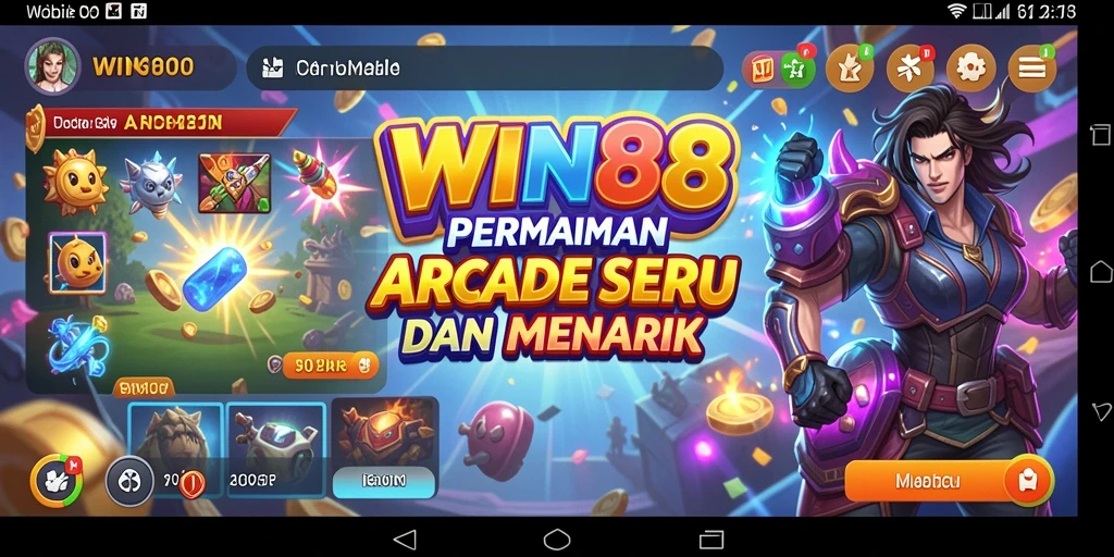 Tampilan gameplay menegangkan di WIN88 dengan grafik yang menawan.