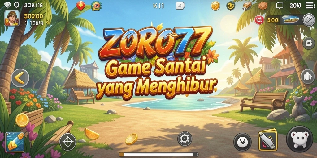 Tangkapan layar dari gameplay <strong>ZORO77</strong> yang seru dan penuh warna.