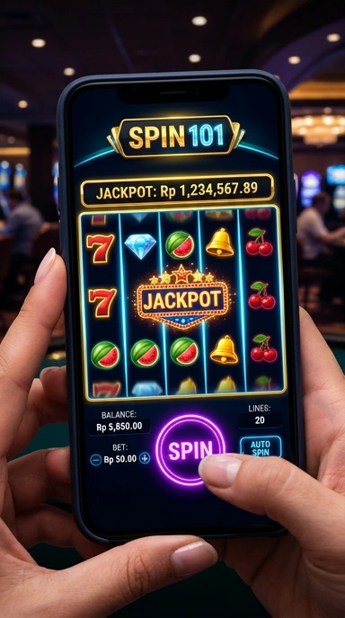 Halaman kategori aplikasi di spin101 yang memudahkan pencarian.
